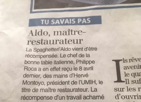 ARTICLE DANS LE JOURNAL L&#8217;INDEPENDANT