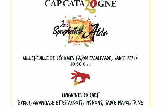Menu Cap Catalogne