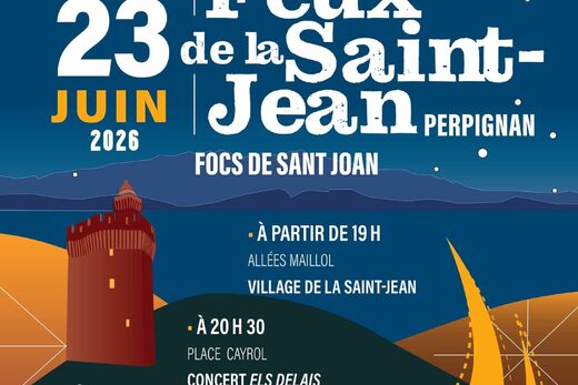 Feux de la Saint Jean 2026 à Perpignan